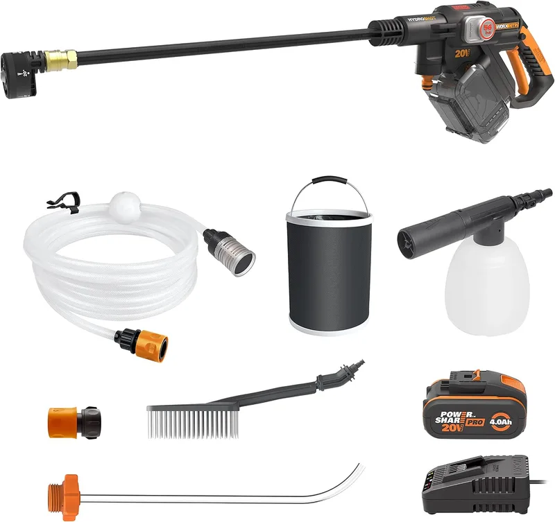 Hidrolimpiadora WORX WG633E.1 Hydroshot Nitro (batería y cargador incluidos)